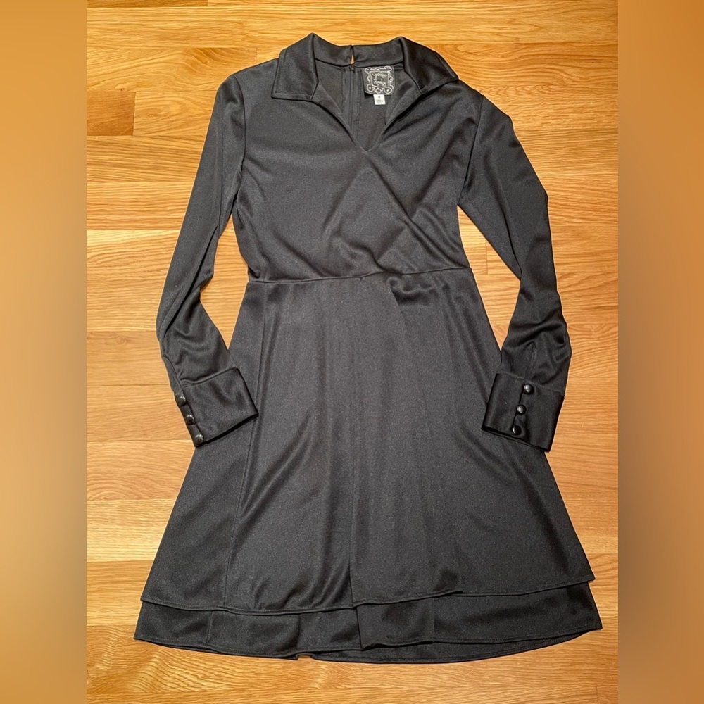Cynthia Rowley size 4 black dress